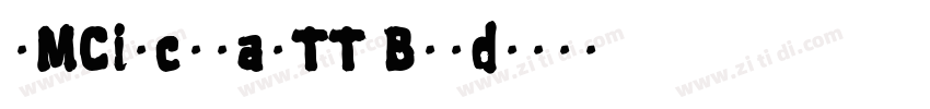 3MCircularTT Bold字体转换
